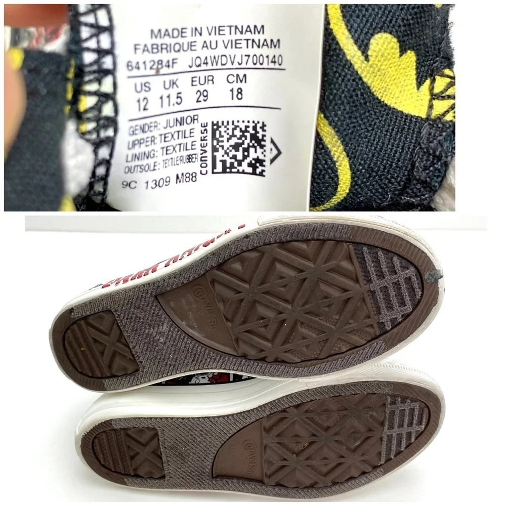 CONVERSE All Star Chuck Taylor Junior Batman Dark knight High top Sneaker
